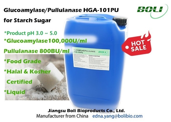 Enzima misturada Pullulanase do Glucoamylase de HGA-101PU para o açúcar do amido