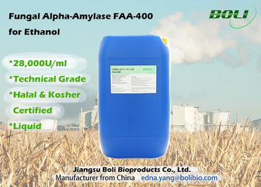 Amílase-alfa fungosa líquida FAA - 400, enzima alta comercial do álcool da atividade