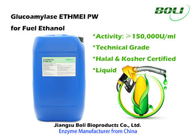 Alto - enzima líquida do Amyloglucosidase da pureza para a indústria do álcool etílico do combustível