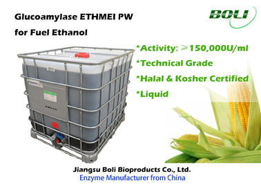 Alto - enzima líquida do Amyloglucosidase da pureza para a indústria do álcool etílico do combustível