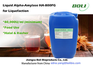 Calor - enzima estável 80000 U/Ml da amílase-alfa para o álcool e a fabricação de cerveja da utilização alimentar