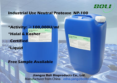 Enzimas neutras líquidas industriais do Protease NP-100 das enzimas Proteolytic