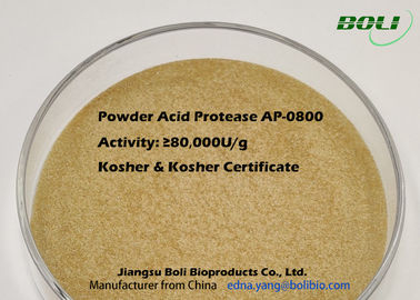 Atividade ácida 80000 hidrólise de U do Protease AP-0800 do pó de Boli/g da amostra grátis das proteínas disponível
