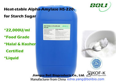 Formulário líquido da enzima da amílase-alfa do produto comestível com o certificado Halal e kosher