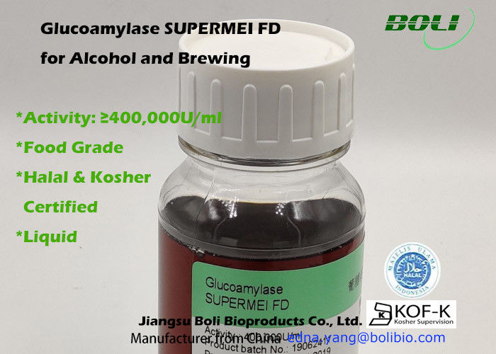 Glucoamylase líquido concentrado elevação Supermei Fd para a utilização alimentar do álcool e da fabricação de cerveja