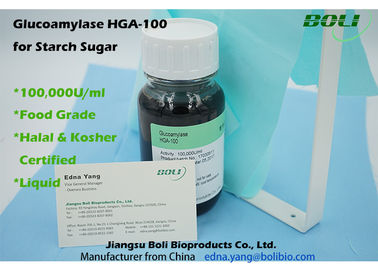 HGA - enzima do Saccharification do produto comestível do Glucoamylase 100 para o açúcar do amido