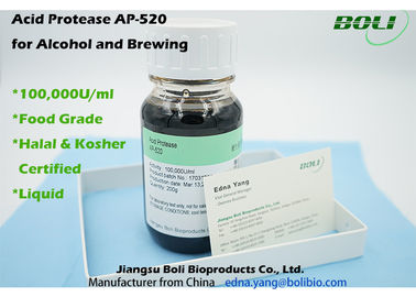 Protease ácido AP das enzimas eficazes na redução de custos da fabricação de cerveja - baixa condição da aplicação do PH 520