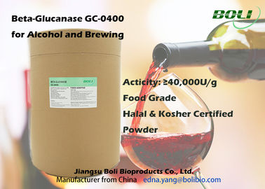 GC de Glucanase do pó beta - 0400 para fabricar cerveja, enzimas biológicas do produto comestível