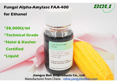 28000 U/ML da amílase-alfa fungosa FAA - 400, enzimas biológicas para o álcool etílico da produção