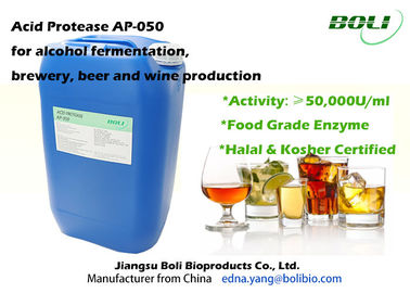 Protease ácido líquido da enzima Proteolytic, enzimas na fabricação de cerveja para a fermentação do álcool
