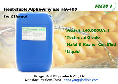 40000 U/ml das enzimas para o calor estável da atividade do álcool etílico - amílase-alfa estável HA - baixo pH 400