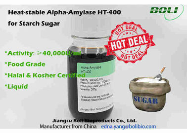 Baixo PH 40000 U tolerante/Ml da enzima líquida da amílase-alfa da atividade robusta para a produção de açúcar do amido