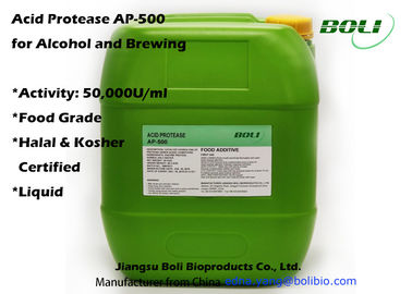 Enzimas ácidas da fabricação de cerveja do AP -500 do Protease do produto comestível para o álcool e a fabricação de cerveja
