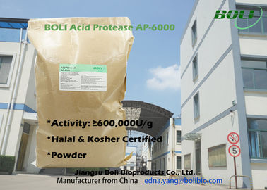 Protease ácido concentrado elevação AP-6000 do pó com o certificado Halal e kosher de China