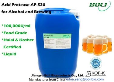 Protease ácido líquido AP das baixas enzimas da condição da aplicação do PH - 520 para a utilização alimentar