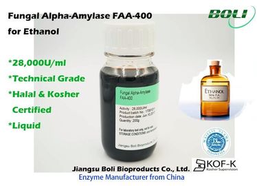Amílase-alfa fungosa líquida FAA - 400, enzimas biológicas para o álcool etílico da produção