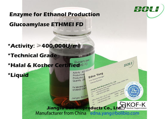 Enzima alta ETHMEI FD do Glucoamylase da atividade para a produção do álcool etílico