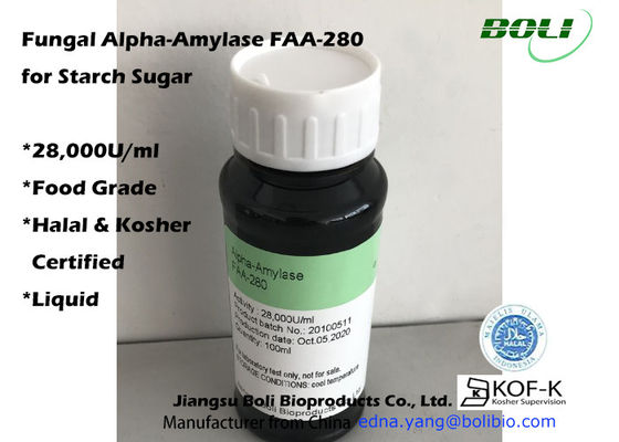 Produto comestível NÃO GMO Alpha Amylase Starch Liquefaction fungosa