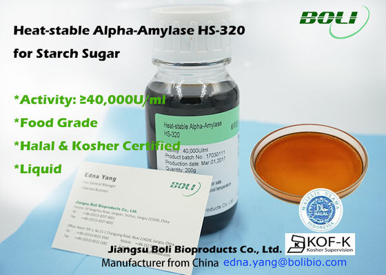 Calor - do estábulo açúcar do Gmo Alpha Amylase Enzyme For Starch não