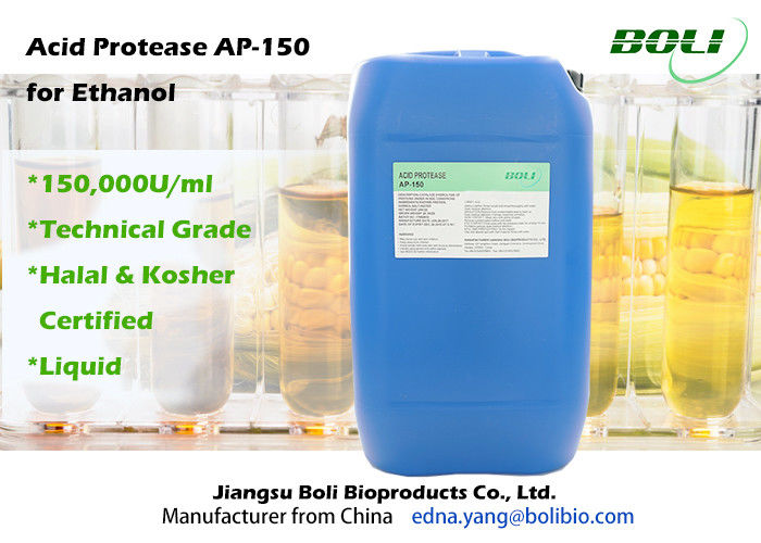 Protease ácido eficiente alto AP - 150, atividade industrial do estábulo da enzima do álcool etílico