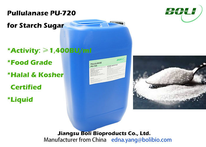Bacilo enzima da pureza alta do Licheniformis, Pullulanase de 1400 BU/ml para o açúcar do amido